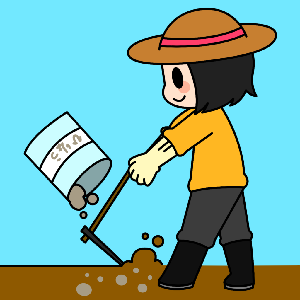 ほうれんそう土づくり